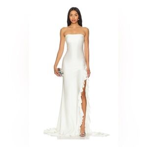 NWT Shani Sheemer Shawn Dress - Cream